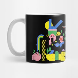 Colorful Ilustration Art Mug